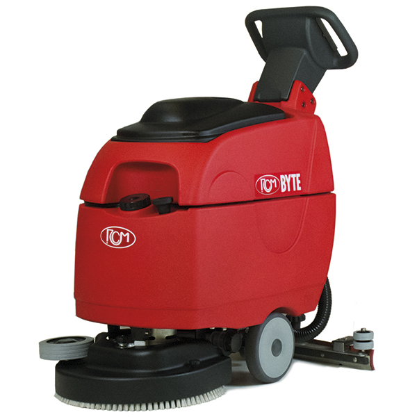 BYTE I: the NEW “super compact” walk behind scrubber drier according to RCM standard