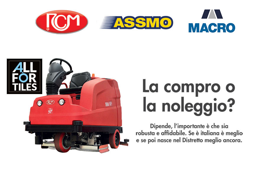 RCM, ASSMO e MACROCLEAN alla fiera AllForTiles